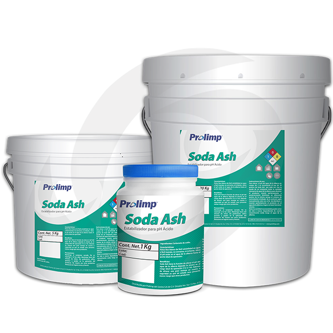 Soda AsH. Estabilizador De Ph ácido | Prolimp