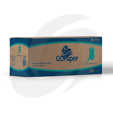 Toalla en Rollo GCPaper 180 m