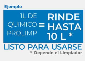 Acerca de nosotros 13 prolimp rinde Somos Fabricantes de Limpiadores Químicos
